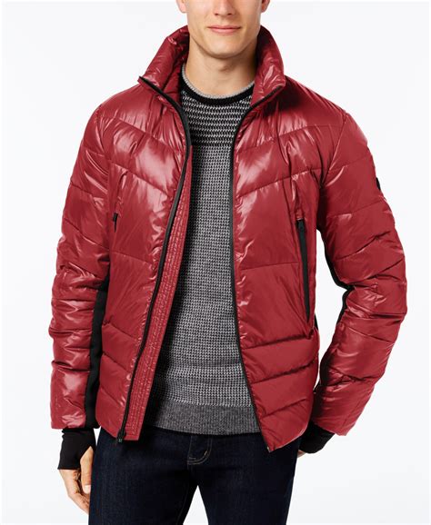 michael kors winter jacket for men|michael kors men's windbreaker.